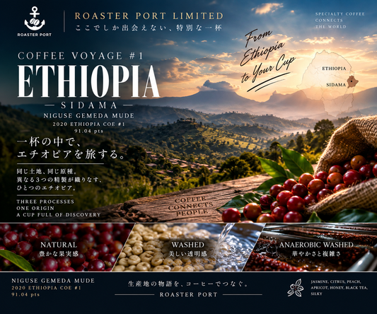 【Ethiopia】 Coffee Voyage Limited Blend ROASTER PORT限定販売